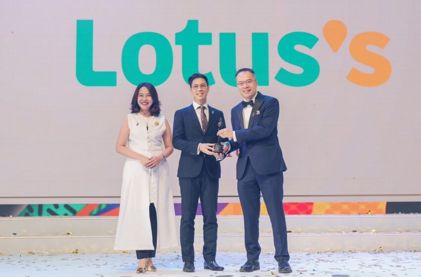  โลตัส ครองตำแหน่ง “บริษัทที่น่าทำงานด้วยที่สุดในเอเชีย”ต่อเนื่องเป็นปีที่ 3 คว้ารางวัล HR ASIA BEST COMPANIES TO WORK FOR IN ASIA 2023