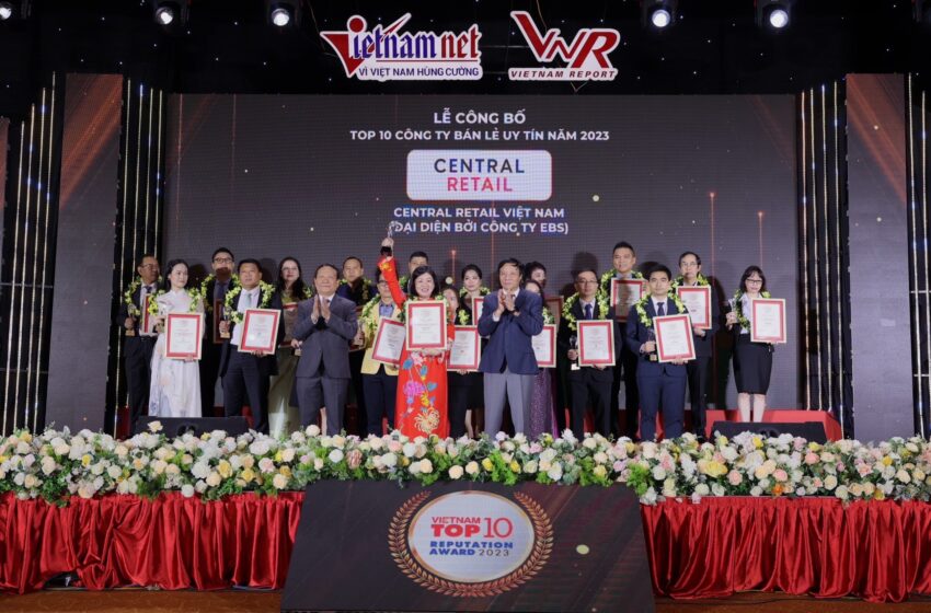  เซ็นทรัล รีเทล” ปลื้ม ธุรกิจในเวียดนาม คว้ารางวัลสุดยอดผู้นำค้าปลีกต่อเนื่องเป็นปีที่ 3 ย้ำความแข็งแกร่งธุรกิจไทยในประเทศเวียดนาม
