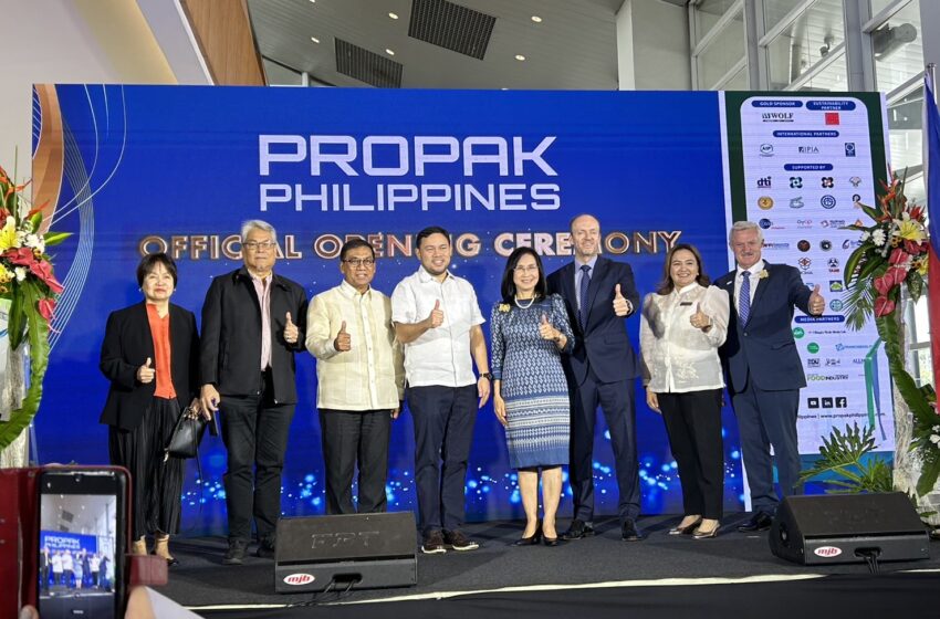  วว. ร่วมพิธีเปิดงาน Propak Philippines 2024 พร้อมจัดสัมมนาบรรจุภัณฑ์ เพิ่มขีดความสามารถการแข่งขันผู้ประกอบการ